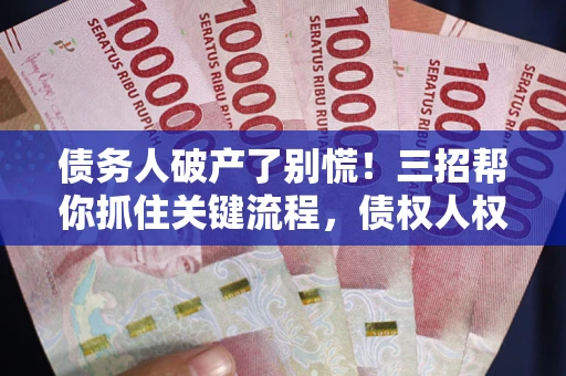 北京债务人破产了别慌！三招帮你抓住关键流程，债权人权益不再缩水