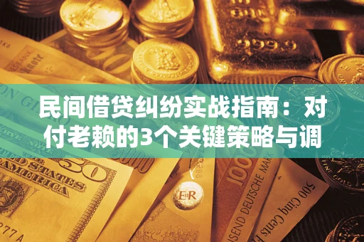 北京民间借贷纠纷实战指南：对付老赖的3个关键策略与调解盲区解析