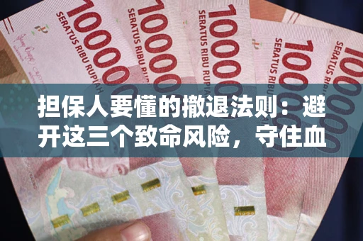 北京担保人要懂的撤退法则：避开这三个致命风险，守住血汗钱