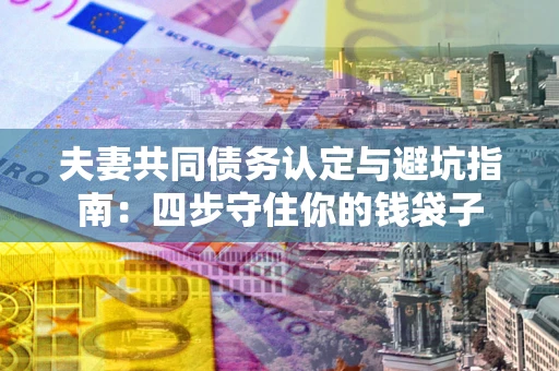 北京夫妻共同债务认定与避坑指南：四步守住你的钱袋子