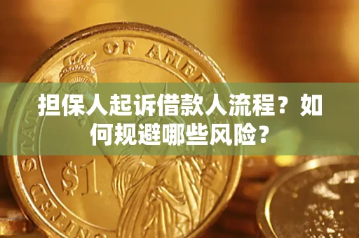 北京担保人起诉借款人流程？如何规避哪些风险？
