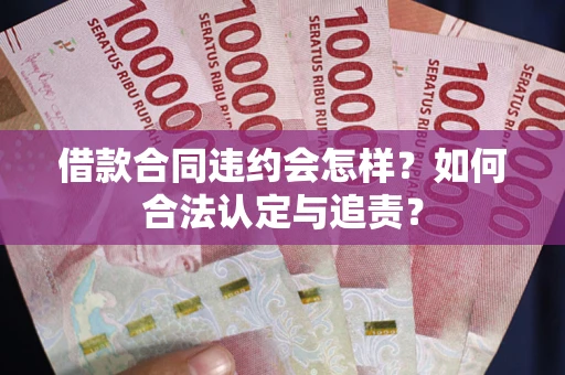 北京借款合同违约会怎样？如何合法认定与追责？