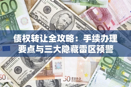 北京债权转让全攻略：手续办理要点与三大隐藏雷区预警